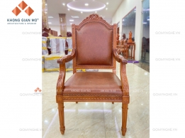 Ghế giám đốc đẹp bằng gỗ tự nhiên cao cấp 