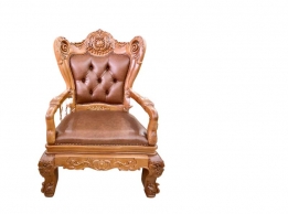 Kiệt Tác Ghế Chủ Tịch Gỗ Gõ Đỏ Bọc Da Nâu | Uy Quyền Hoàng Gia Kiệt Tác Ghế Chủ Tịch Gỗ Gõ Đỏ Bọc Da Nâu | Uy Quyền Hoàng Gia