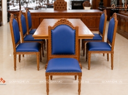 GHẾ HỌP GỖ GÕ ĐỎ MẪU PUTIN 1 BỌC DA CAO CẤP GHẾ HỌP GỖ GÕ ĐỎ MẪU PUTIN 1 BỌC DA CAO CẤP