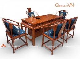 BỘ BÀN GHẾ UỐNG TRÀ ĐẠO GỖ HƯƠNG BỘ BÀN GHẾ UỐNG TRÀ ĐẠO GỖ HƯƠNG