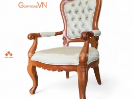 Ghế Giám Đốc Nữ Gỗ Gõ Đỏ Bọc Da Màu Kem – Sang Trọng, Thanh Lịch | Đồ Gỗ Decor Ghế Giám Đốc Nữ Gỗ Gõ Đỏ Bọc Da Màu Kem – Sang Trọng, Thanh Lịch | Đồ Gỗ Decor