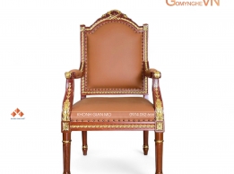 Ghế Putin Mạ Vàng Gỗ Gõ Đỏ – Biểu Tượng Của Sự Sang Trọng Và Quyền Uy