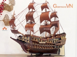 Mô Hình Thuyền Gỗ Trắc Buồm Hương VIP – Tái Hiện Con Thuyền Chiến Anh Quốc Năm 1937 - Sovereign of the Seas