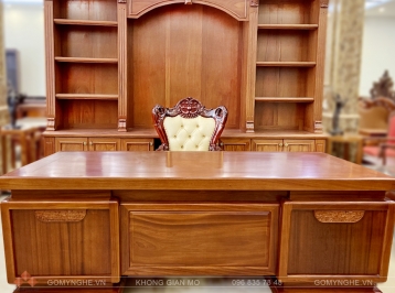Tủ bày đồ gỗ Hương sang trọng