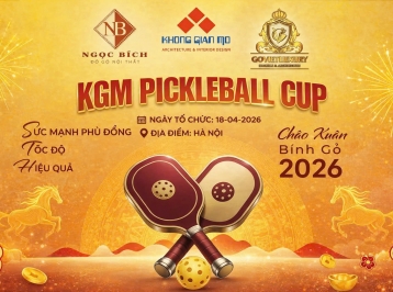 Không Gian Mở tổ chức giải Pickleball nhân dịp kỷ niệm 15 năm thành lập công ty (2011 - 2026)