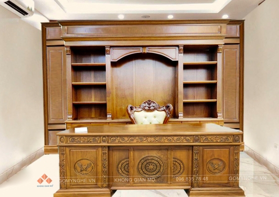 Mẫu bàn làm việc lãnh đạo đẳng cấp