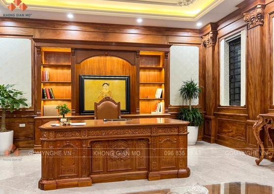 Bộ sưu tập bàn giám đốc gỗ tự nhiên 