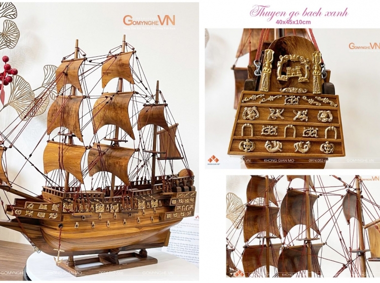 Thuyền Buồm Phong Thủy Gỗ Bách Xanh: 5 Ý Tưởng Decor Đẹp