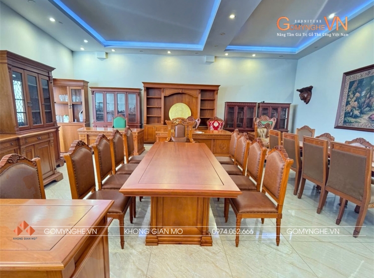 Cách chọn ghế chủ tọa cho lãnh đạo cấp cao: Từ công năng đến giá trị của không gian Cách chọn ghế chủ tọa cho lãnh đạo cấp cao: Từ công năng đến giá trị của không gian