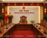 Ghế hội trường dành cho lãnh đạo tỉnh 2026 – Vẻ đẹp tân cổ điển khẳng định vị thế người đứng đầu
